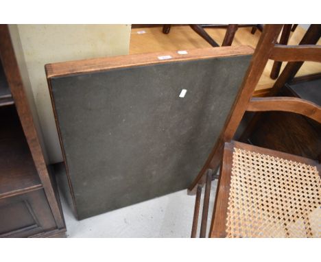 A fold away card table