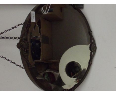 Art Nouveau style mirror 