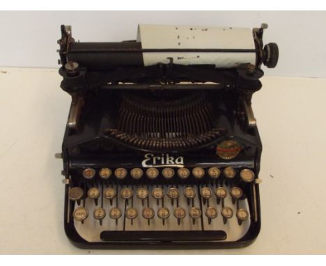 Vintage Erika type writer 
