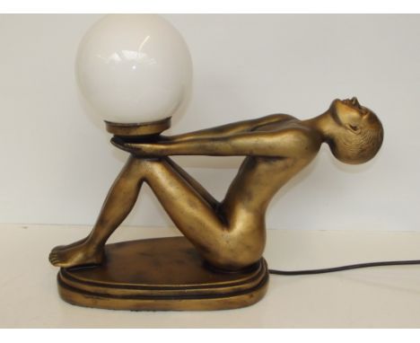 Large art deco style lamp 