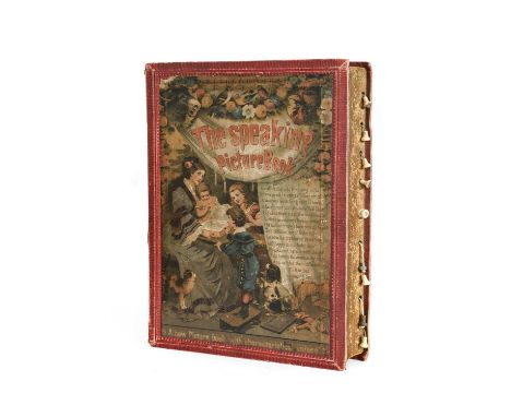 The Speaking Picture Book, A New Picture Book with Characteristical Voices, eight chromolitho plates, nine drawstrings produc