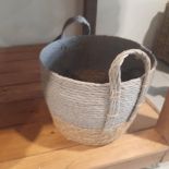 Panier Gris/Naturel