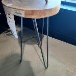 Table d'Appoint, Frène, 24''H