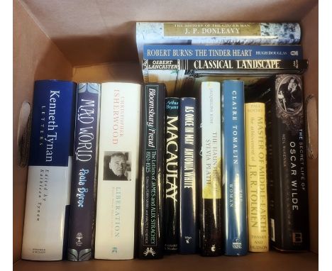 Modern biographies, autobiographies, first editions - Enid Blyton, Dylan Thomas, Vernon Scannell, Iris Murdoch, Christopher I