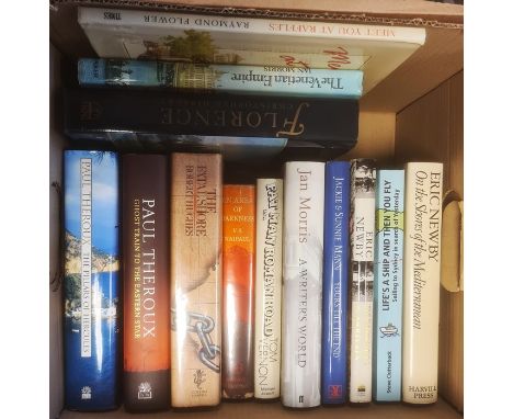 Quantity of modern first editions to include Patrick Gale, Duncan Fallowell, Jan Morris, Laurence Van Der Post, Clive James, 