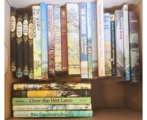 Quantity of children's books to include Jeffrey Farnell, Hugh Walpole, John Buchan, Rosemary Sutcliffe, Claire Cooper, etc (1