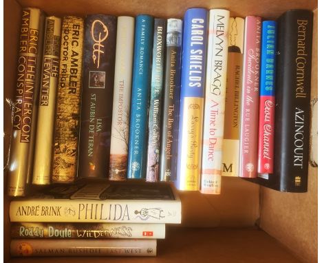Modern First&nbsp; Editions - Martin Amis, signed x 2 , Louis de Bernieres, signed, Julian Barnes, Anita Brookner, Malcom Bra
