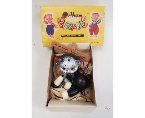 Pelham puppet of Bengo, in box 
