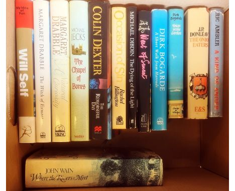 Modern first editions ,some signed - William Golding, Anthony Burgess, Joyce Cary, Nigel Williams, Val McDermid, Rebecca West