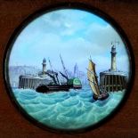 Boulogne Harbour W.E. & F. Newton, London (6 1/2 x 4 x 3/8 inches) Windsor Castle W.E. & F.