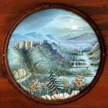 'Vale of Avoca, Ireland' Maker unknown (7 x 4 1/4 x 3/8 inches)