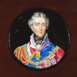 A portrait of the Duke of Wellington.