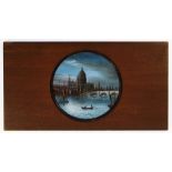 'London by Night' Carpenter & Westley, London; 6⅞ x 3¾ x ⅜ inches 'View of Paris with Notre Dame'