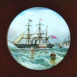 'Ship leaving harbour' and 'St Helena'