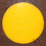 A yellow colour filter and a blue colour filter, maker's unknown (7 x 3 7/8 x 3/8 inches) (2)