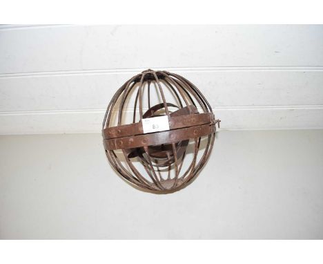 IRON CAGE FOR A COMPASS