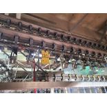 Pack overhead conveyor w/ stainless steel shackles at 6 in. approx. 320 ft. long [Evisceration 1]