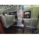 (2) scalding tanks, stainless steel, approx. 20 in. x 13 ft. x 4 ft. deep and 52 in. x 12 ft. x 4