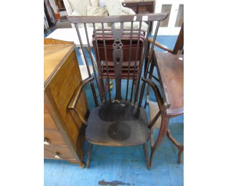 EARLY ERCOL STYLE CHAIR
