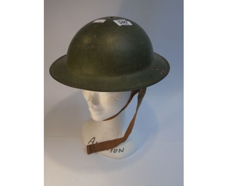 GREEN STEEL HELMET