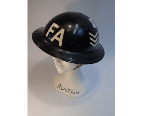 F A SARGEANTS' HELMET