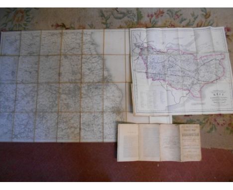 MAPS W.H. Smith &amp; Son’s Special Map of Afghanistan 1878, 31.5 x 20.5 inches, cold. map on paper, plus Ordnance Survey Map