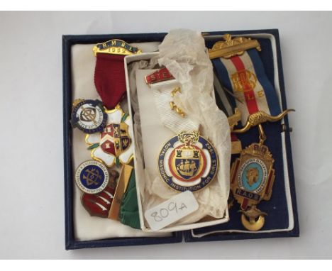 Enamel decorated badges