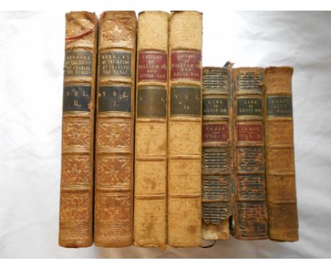 JOHNSON, G.W. Memoirs of the Reign of Charles the First 2 vols. 1st.ed. 1848, London, 8vo cont. fl. cf. 4 engrvd. ports. plus