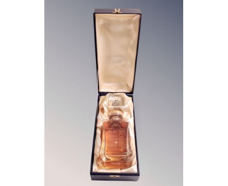 A bottle of Aurora single malt Scotch whisky aged 12 years, number 112 of 300, 70cl, 43% vol, in presentation case, with deca