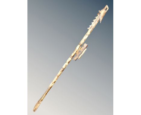 An ornamental blow pipe 