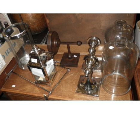 A PAIR OF WALL MOUNTED STORM LANTERNS and similar contemporary lighting