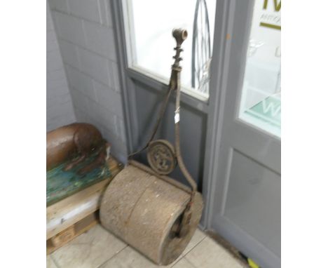 Vintage garden roller