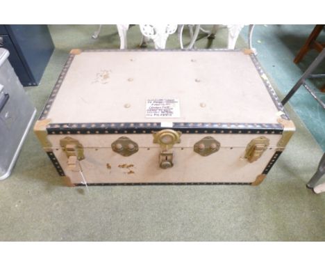Vintage travel trunk