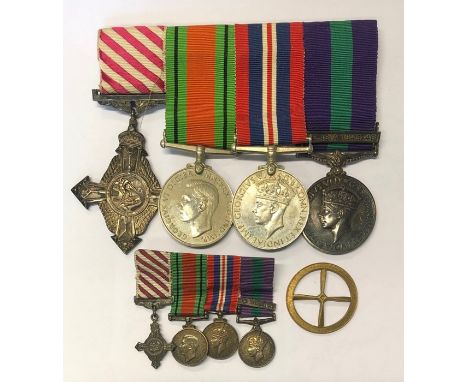 An Air Force Cross group of four medals to Flight Lieutenant R A Harvey, RAF, comprising The Air Force Cross (GVIR) dated 195