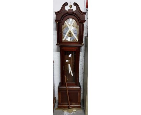Reproduction grandfather clock - Richard Broad of Bodmin Cornwall 