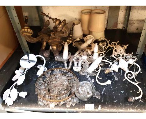 Various light fittings