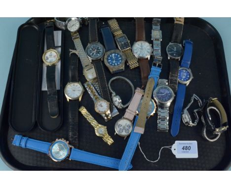 Assorted ladies and gents wristwatches to include Seiko, Rotary and Lorus