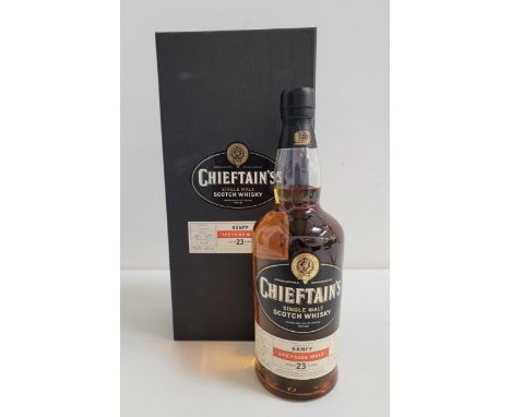 BANFF CHIEFTAIN'S 1979 23 YEAR OLD SPEYSIDE SINGLE MALT SCOTCH WHISKY distilled March 1979, bottled March 2002, Cask no. 476/