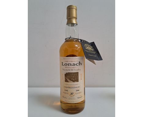CAPERDONICH 37 YEAR OLD SINGLE MALT SCOTCH WHISKY Duncan Taylor and Co Lonach Collection, distilled 1968, bottled 2006, 700ml