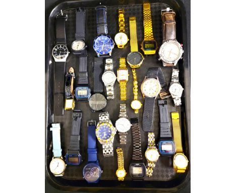SELECTION OF LADIES AND GENTLEMEN'S WRISTWATCHESincluding Skagen, Casio, Sekonda, Timex, Limit, Accurist, Emporio Armani and 