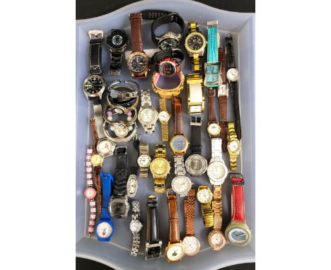 SELECTION OF LADIES AND GENTLEMEN'S WRISTWATCHESincluding Sekonda, Swatch, Bellfield, Lorus, Ravel, Constant, etc. (39)