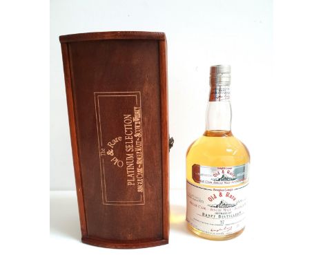 BANFF 37 YEAR OLD SINGLE MALT SCOTCH WHISKY - DOUGLAS LAING'S OLD AND RARE Distilled March 1971 and bottled March 2008, Bottl