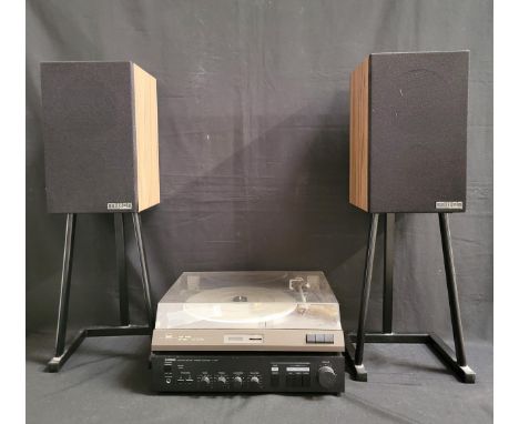 DUAL CS 515 BELT DRIVE TURNTABLEtogether with a Yamaha A-300 Natural Sound Integrated Stereo Amplifier and a pair of Mission 
