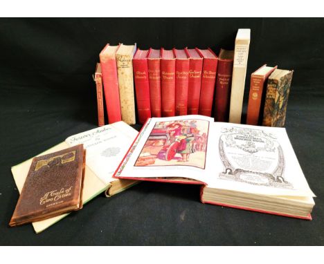 SELECTION OF BOOKSvarious bindings, including Facsimile of Burns Poems, the Kilmarnock edition Burns Poems, printed by John W