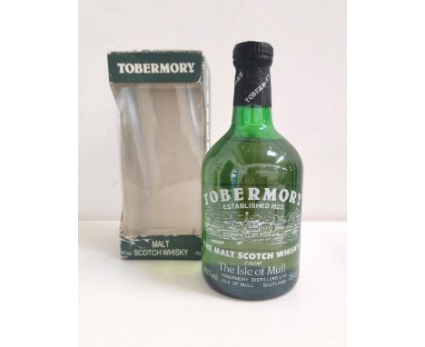 TOBERMORY THE MALT SCOTCH WHISKY FROM THE ISLE OF MULL blended malt whisky, bottled in the 1980's, 75cl and 40%, in box (slig