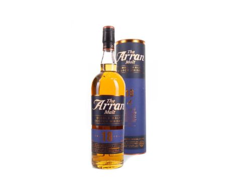 ARRAN 18 YEAR OLD ISLAND SINGLE MALT Still a relative youngster in whisky terms, Arran distillery began production in 1995. T