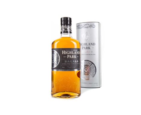 HIGHLAND PARK HARALD ISLAND SINGLE MALT Orkney’s Highland Park distillery is situated in the town of Kirkwall on the site of 