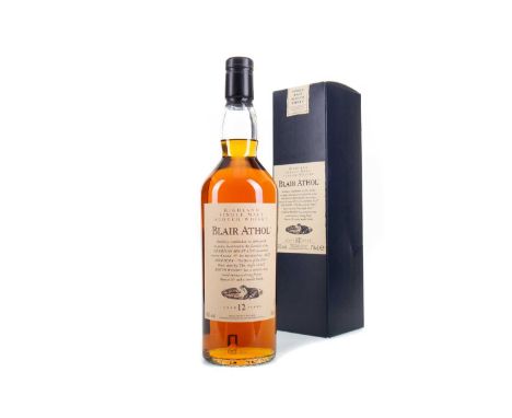 BLAIR ATHOL 12 YEAR OLD FLORA & FAUNA HIGHLAND SINGLE MALT Despite being situated in the small town of Pitlochry, Blair Athol