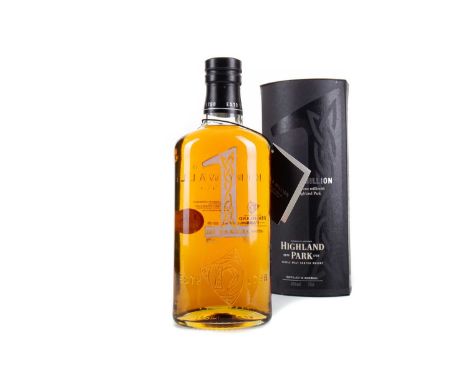 HIGHLAND PARK 12 YEAR OLD 1 IN A MILLION ISLAND SINGLE MALT Orkney’s Highland Park distillery is situated in the town of Kirk