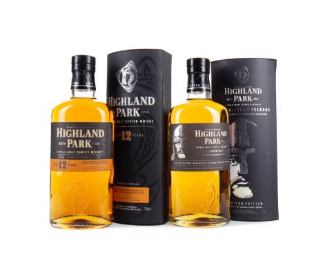 HIGHLAND PARK 12 YEAR OLD AND LEIF ERIKSSON ISLAND SINGLE MALT Orkney’s Highland Park distillery is situated in the town of K